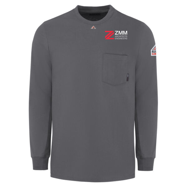 Knit Long Sleeve T-Shirt - Tall Sizes Thumbnail