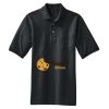 Heavyweight Cotton Pique Polo with Pocket Thumbnail