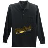 Long Sleeve Silk Touch Polo with Pocket Thumbnail
