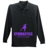 Long Sleeve Silk Touch Polo with Pocket Thumbnail
